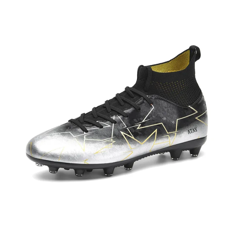 ATAY Cushioned Anti-Slip And Wear-Resistant Lightweight Comfortable Soccer Shoes Unisex-12