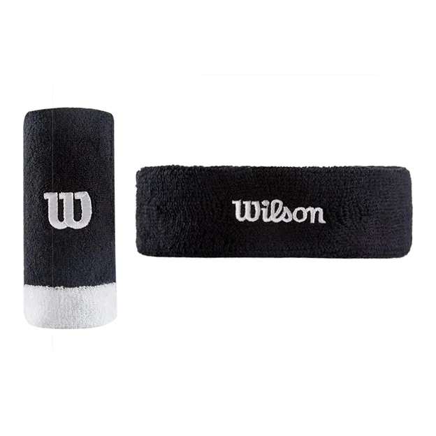 Wilson Sports Wrist Brace Protective Pack Of Two In Pairs Black Towel Material Unisex-5