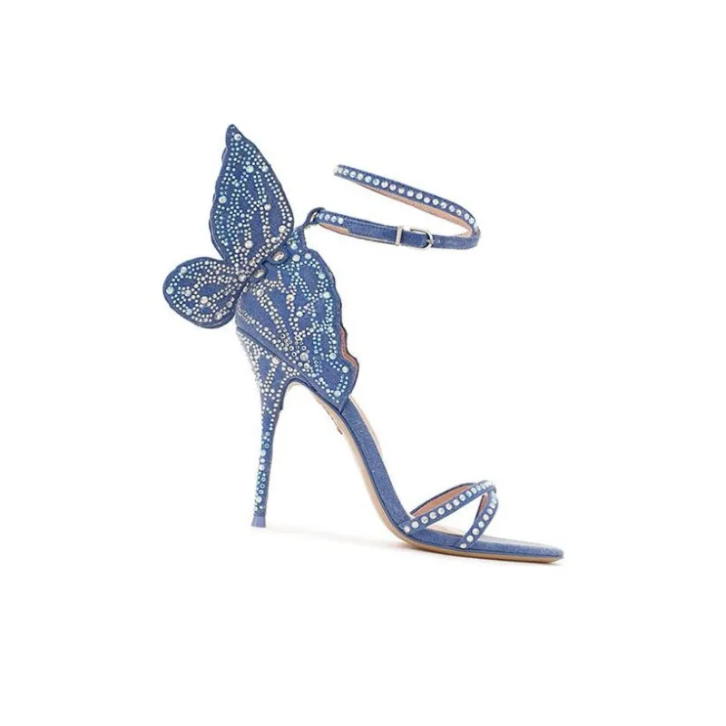 Sophia Webster Strap Sandals Women's Blue-2
