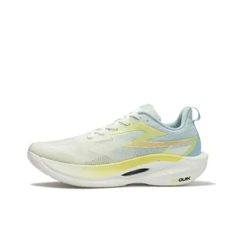 361° Fly 2ET Cushioning Anti Slip Wear Resistant Breathability Low Top Running Shoes Unisex White Blue