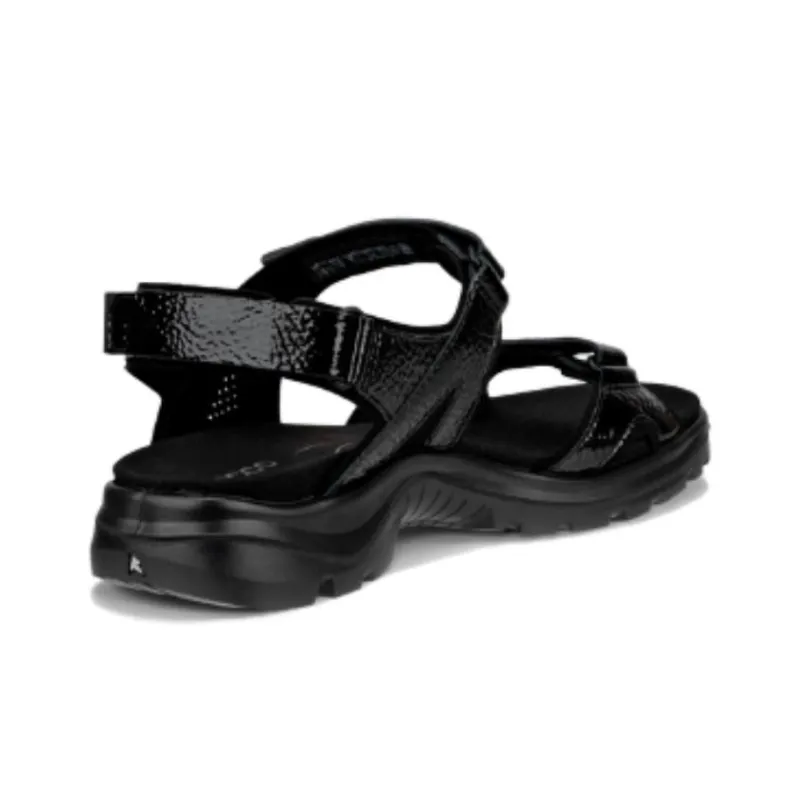 Ecco Beach Sandals Women's Black-3