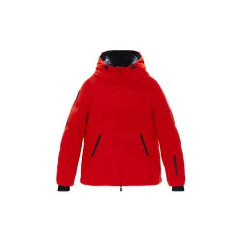 ZARA Down Jackets Women's Red