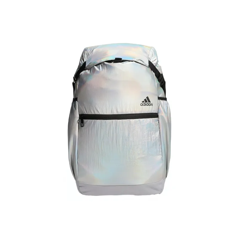 Adidas YG FLAP BP Recyclable Polyamide Backpack Regular Unisex Light Silver-0