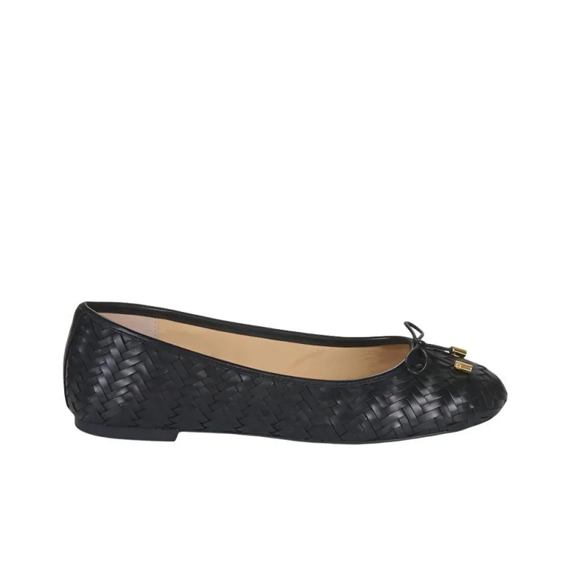 Polo Ralph Lauren Casual Single Shoes Women's Black-1