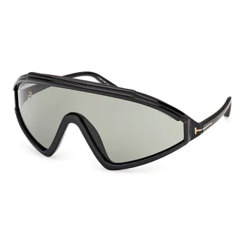 TOM FORD Lorna Shield Frame Sunglasses