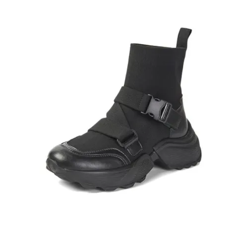 PT'SON Ankle Boots Women's Black