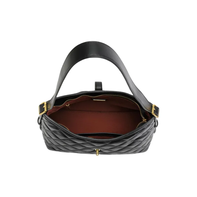 BELLE Artificial Leather Shoulder Bag Women's Solid Color Plain-8