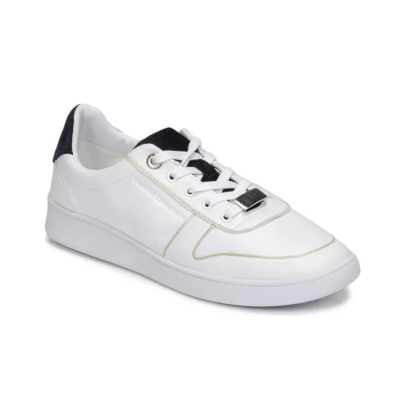 Tommy Hilfiger Low Top Skateboard Shoes Women's White-2
