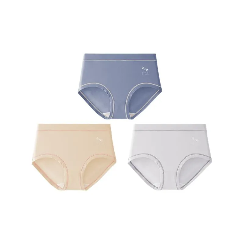 RED DRAGONFLY Cotton Panties Women's 3 Pack Gift Box Set-11