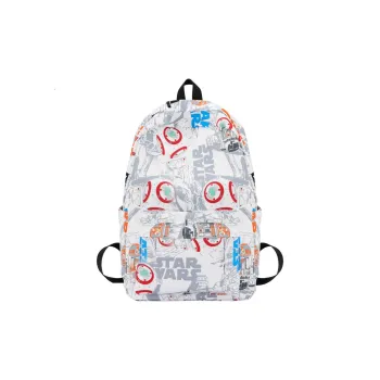 BALANG Nylon Backpack Regular Unisex White/Blue/Black