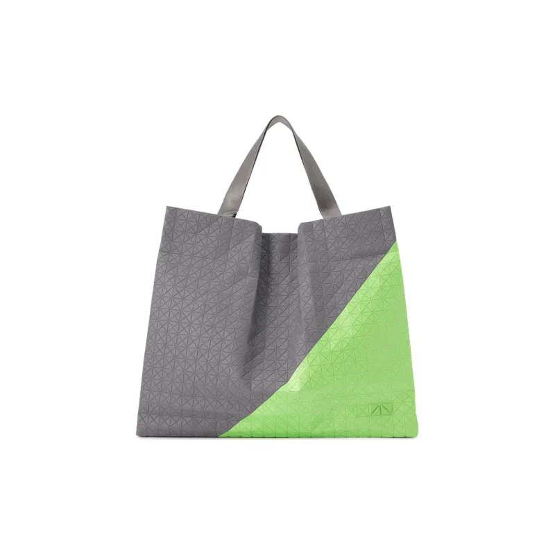 ISSEY MIYAKE Kuro Cotton Tote Bag, Shopping Bag, Handbag Unisex Light Green-0