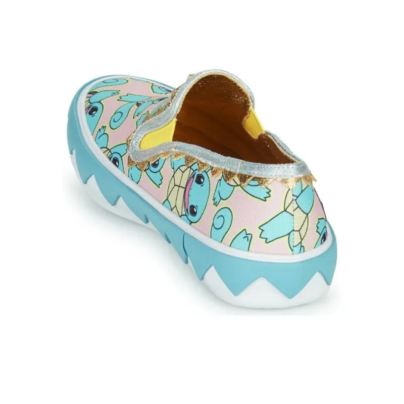 IRREGULAR CHOICE SQUIRTLE Abrasion Resistant Low Top Casual Shoes Unisex Multicolor-10