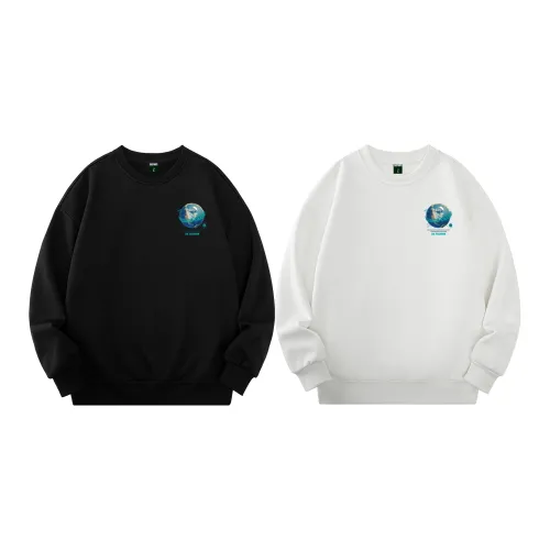 DEFINEX Sweatshirts Unisex Set Of 2 Black+White