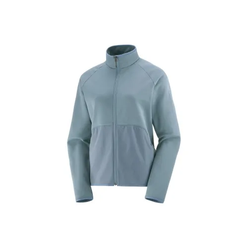 SALOMON ESSENTIAL WARM Jackets Women's Blue