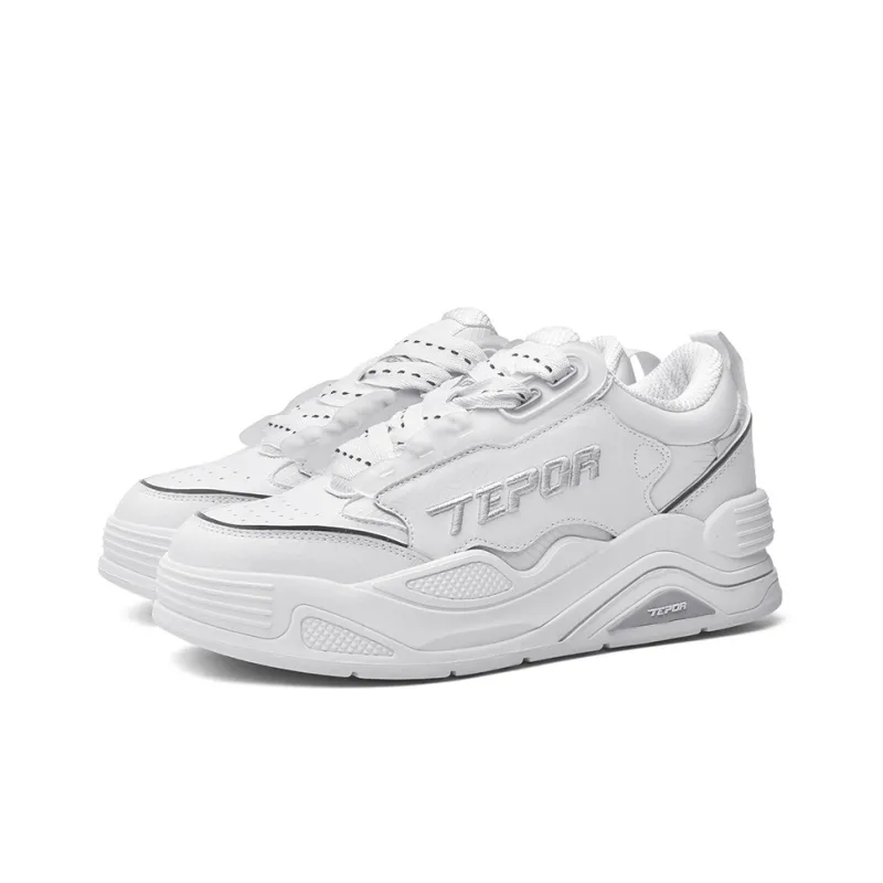 TEPOR Anti Slip Wear Resistant Low Top Skateboard Shoes Unisex-8