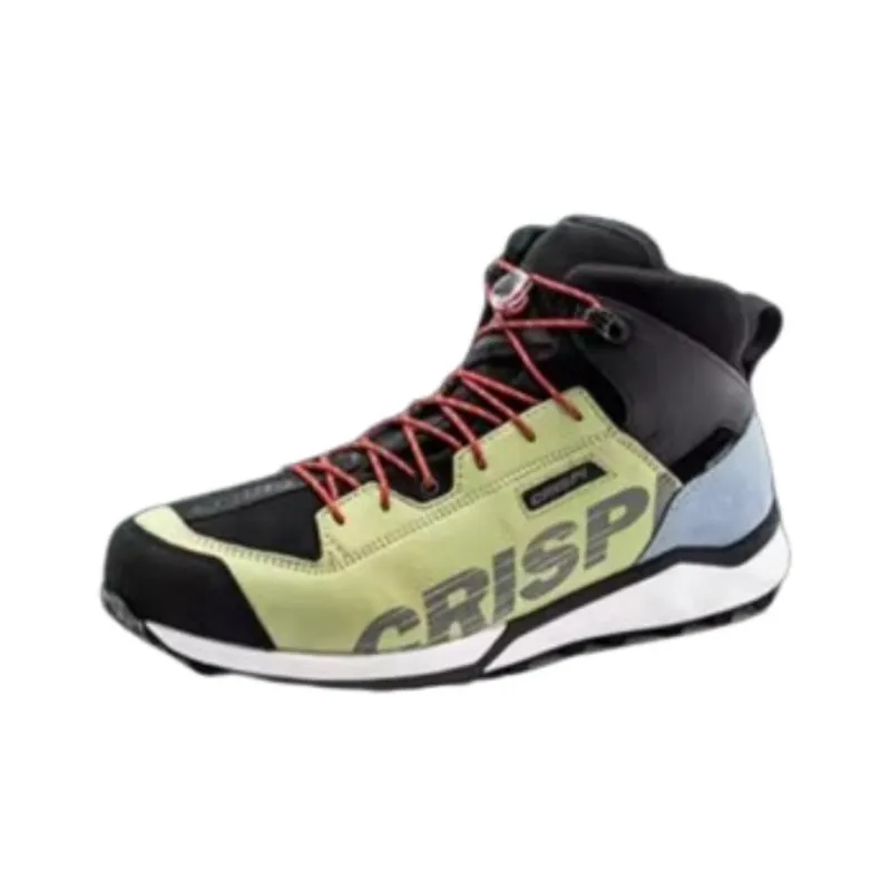 CRISPI Shock Absorbers Mid Top Outdoor Shoes Unisex Green Blue-0