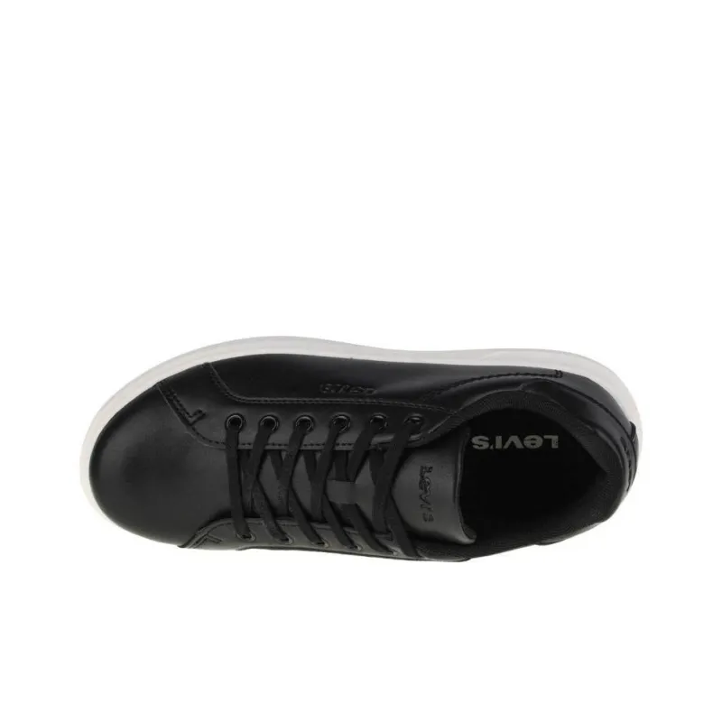 Levi’s Cushioning Wear-Resistant Low-Top Casual Shoes Women's Black White-4