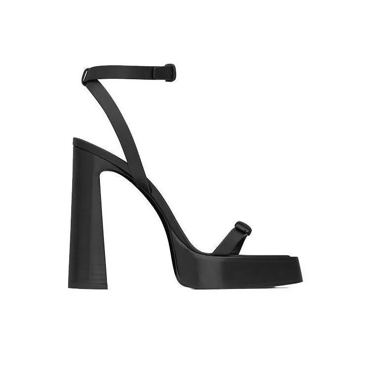 SAINT LAURENT Platz 105mm Platform Sandals-1