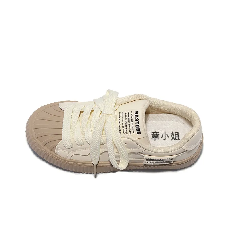 Miss Zhang Breathable Height Increasing Low Top Skateboard Shoes-17