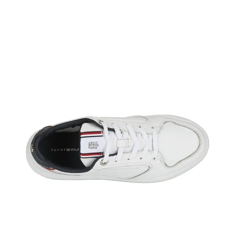 Tommy Hilfiger Low Top Skateboard Shoes Women's White-4