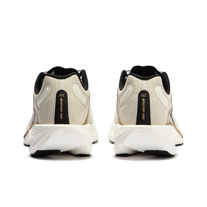 361° Speed 3 PRO Cushioning, Wear Resistant Low Top Training Running Shoes Unisex White Black-3