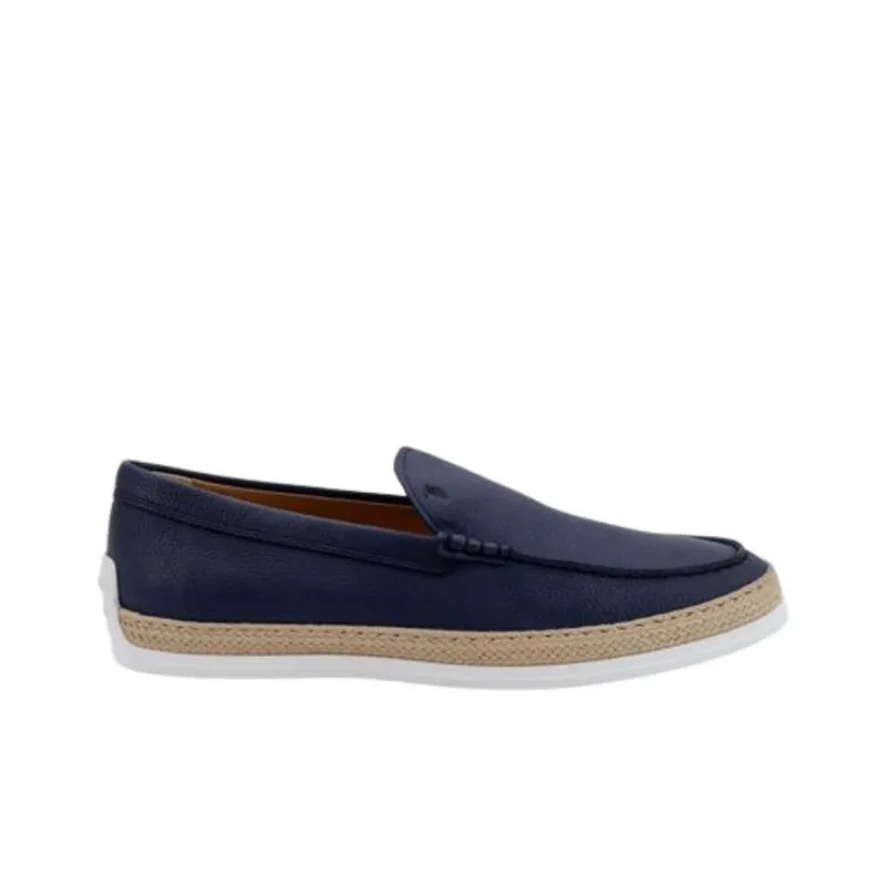 TOD'S Round Toe Slip On Loafers-1