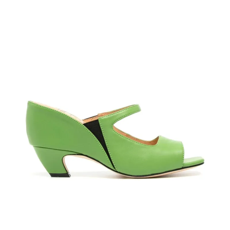 Maison MIHARA YASUHIRO Two-tone Open-toe Pumps-1