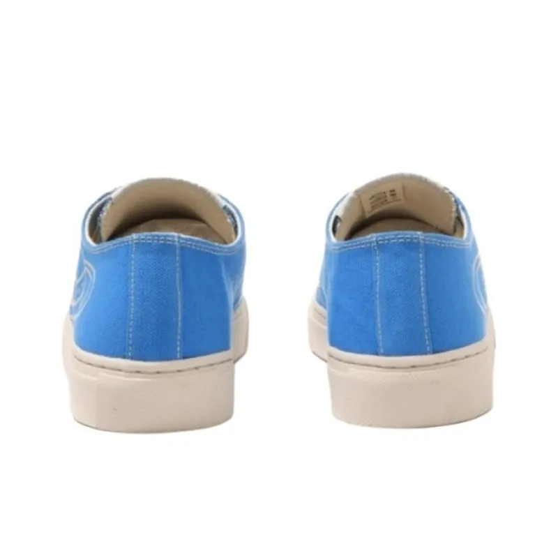 Vivienne Westwood Low Top Skateboard Shoes Women's Blue-4