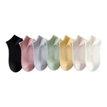 MANCHU Ankle Socks Women's 7 Pack