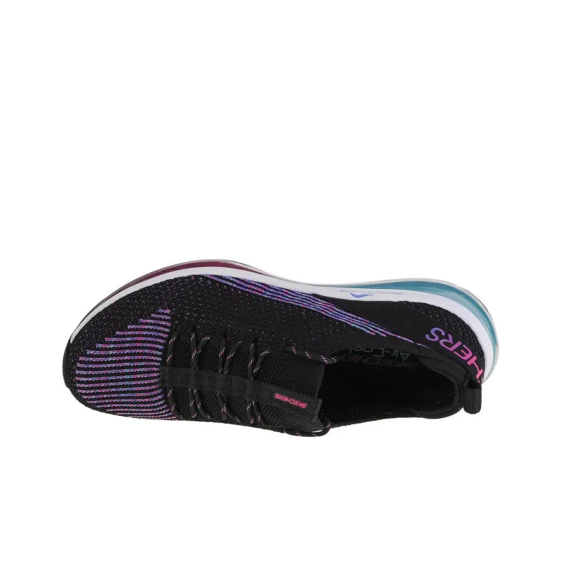 Skechers Skech-Air Element 2.0 Anti-Slip Wear-Resistant Low-Top Casual Shoes Women's Black Purple-2
