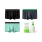 1 Pack Independent Packaging (Black+Carbon Gray+Gray Green)