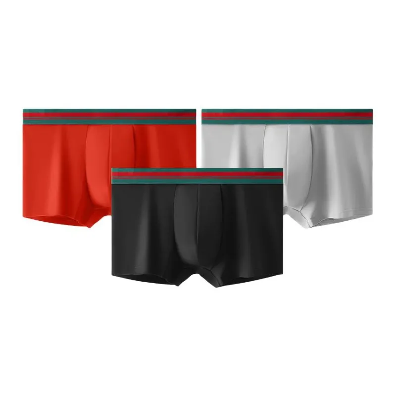 RED DRAGONFLY Cotton Panties Men's 3 Pack Gift Box Set-17