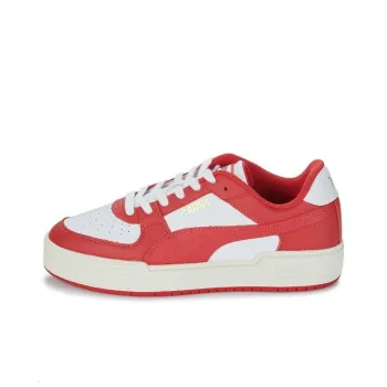 PUMA Ca Pro Classic Cushioning Wear Resistant Low Top Skateboard Shoes Men's Red White