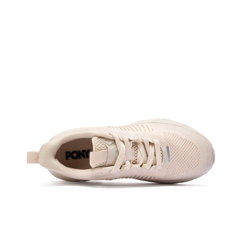 PONY Durable Breathable Low Top Running Shoes Unisex Light Tea Brown-2