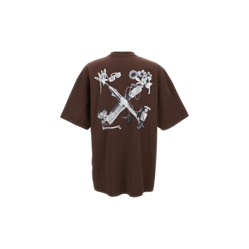 OFF WHITE SCAN ARR OVER S S TEE-1