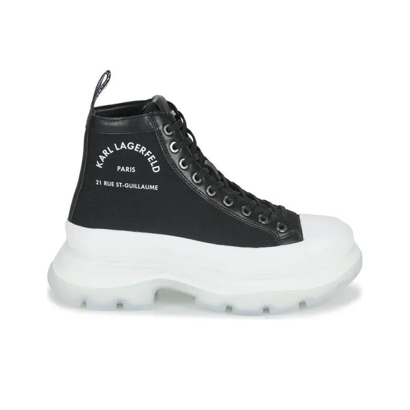 KARL LAGERFELD High Top Casual Shoes Women's Black-1
