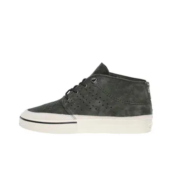 Burton x Adidas Vulc Mid KZK Anti-Slip Wear-Resistant Mid-Top Skateboard Shoes Unisex Green