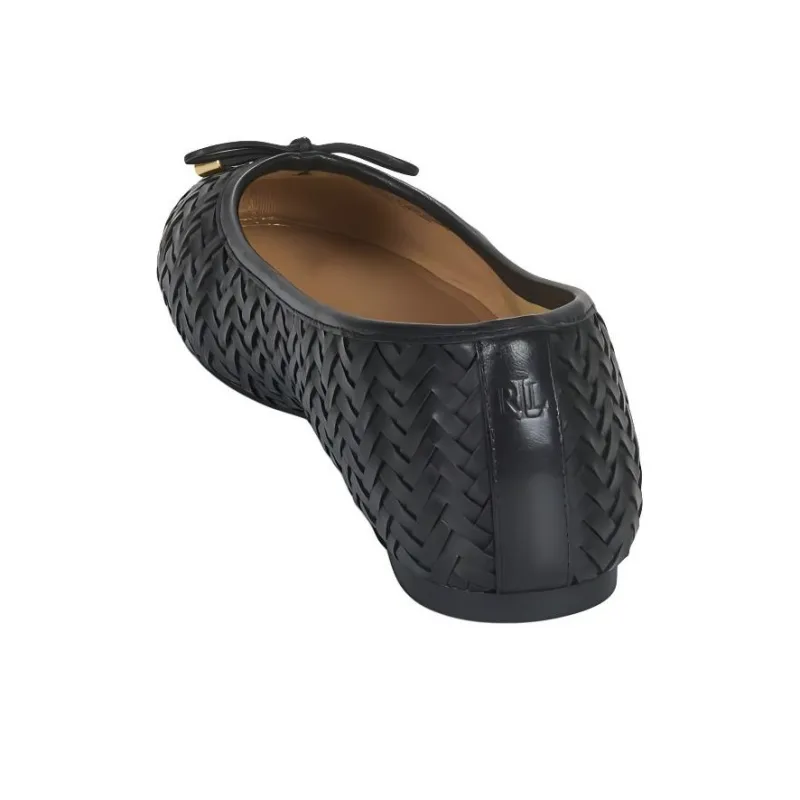 Polo Ralph Lauren Casual Single Shoes Women's Black-3