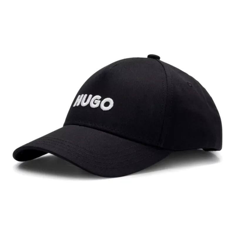 HUGO BOSS Cotton Fabric Baseball Caps Men's Black-0