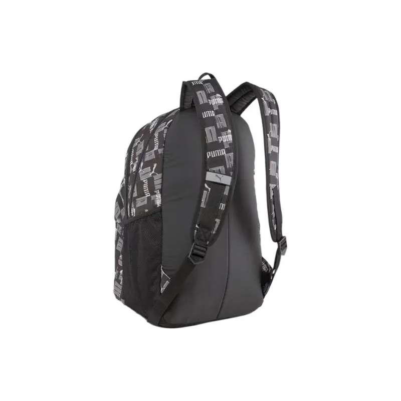 PUMA Polyester Backpack Regular Men's Black Emblem-1