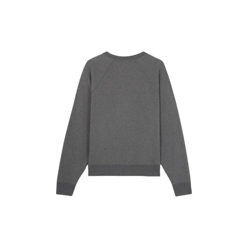 Maison Kitsune Bold Fox Head Patch Oversized Sweatshirt-1