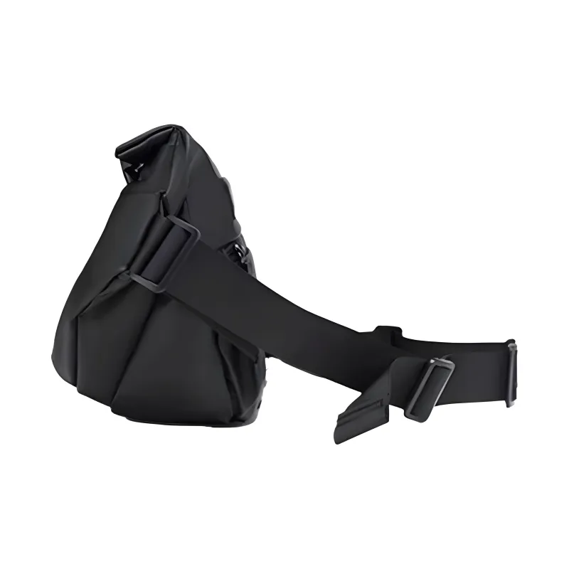 NINE NAIL Polyester Casual Crossbody Bag Sling Bag Fanny Pack Regular Unisex Black-4