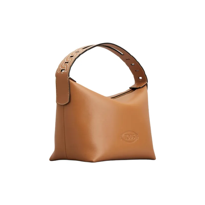 TOD'S KATE Calfskin Handbag Mini Women's Brown-1