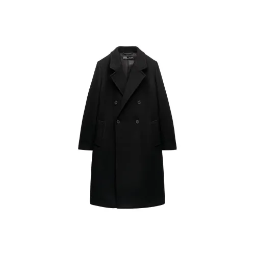 ZARA Coats Women's Black