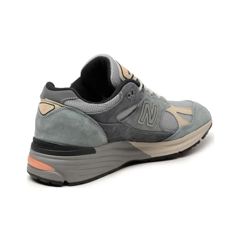 New Balance 991 MiUK Silver Blue Turbulence-2