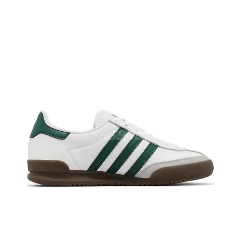 Adidas Jeans White Collegiate Green Gum-1