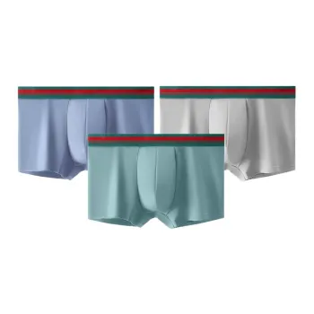 RED DRAGONFLY Cotton Panties Men's 3 Pack Gift Box Set