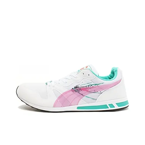 PUMA Trinomic XR1 OG Running Shoes Men Low-Top White/Pink/Green