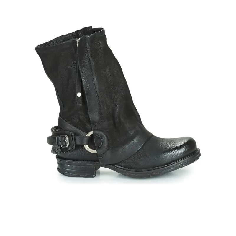 AirStep SAINT EC Ankle Boots 3cm Women's Black-7