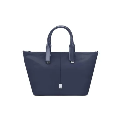 SAMSONITE Nylon Tote Bag Shopping Bag Shoulder Bag Crossbody Bag Handbag Regular Women's Navy Blue